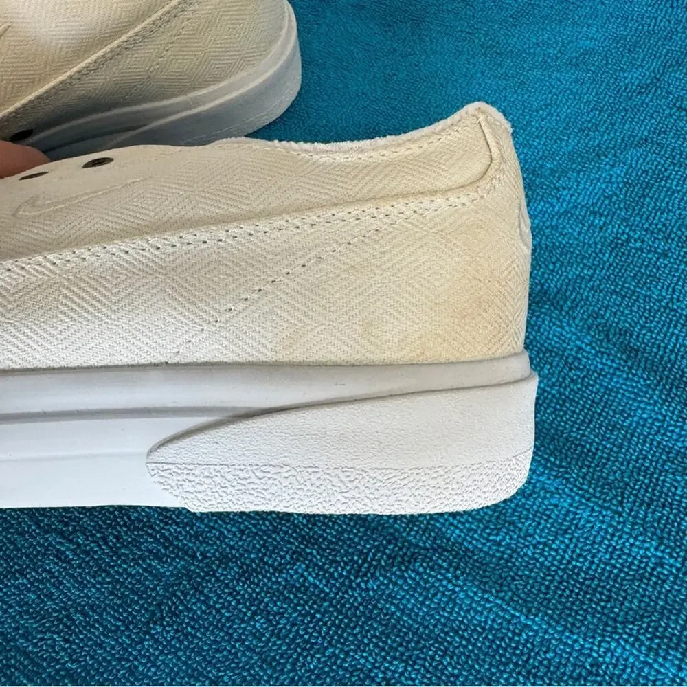 Vintage NIKE GTS White Canvas - Women’s Size 7 - Picture 9 of 16